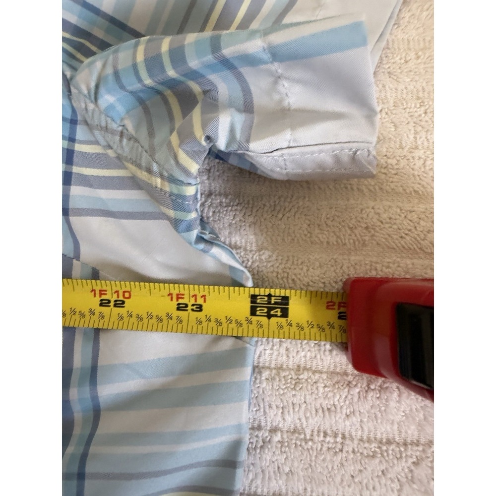 Eddie Bauerโ Women's Shirt XL Plaid Short Sleeve UPF 50 Hiking Outdoor Camping - Picture 10 of 14